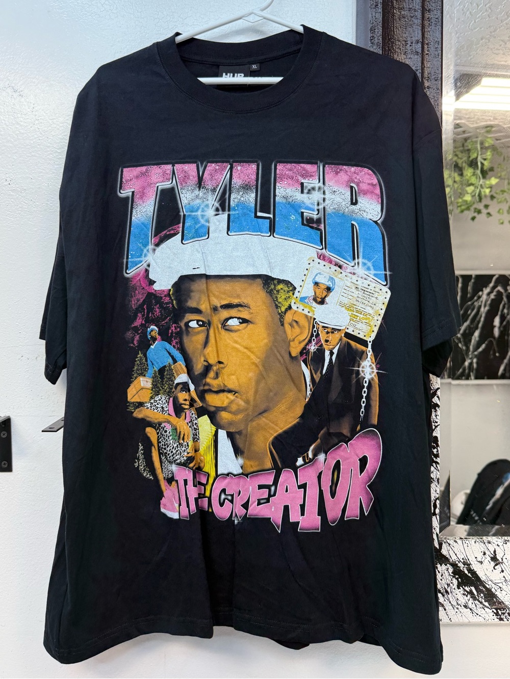 Tyler The Creator Black Graphic Tee - 'Tyler' Logo